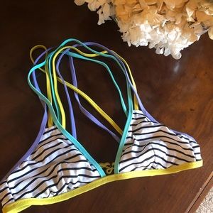 Victoria’s Secret striped bikini top!